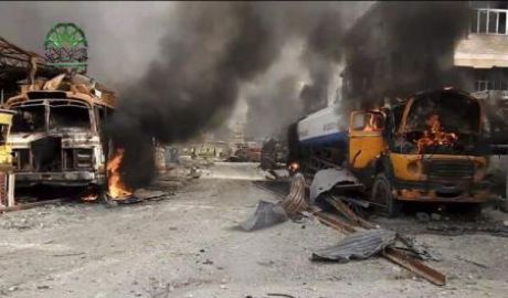 Bombardamente ruse în Siria: Peste 50 de civili și-au pierdut viața. Foto: agerpres.ro