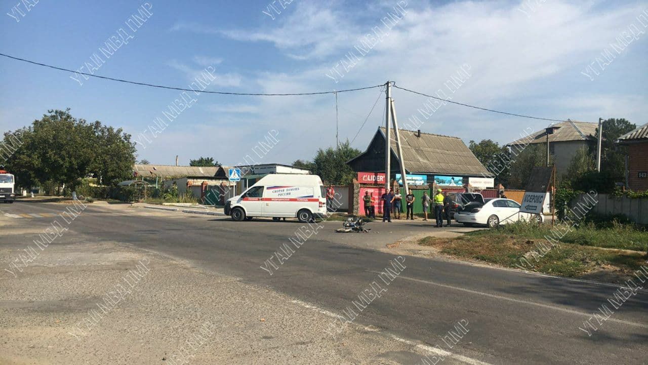 ДТП в Слободзее: пострадал водитель мопеда.