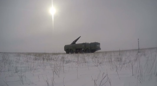 Боевой запуск «Искандер-М» показали на видео.