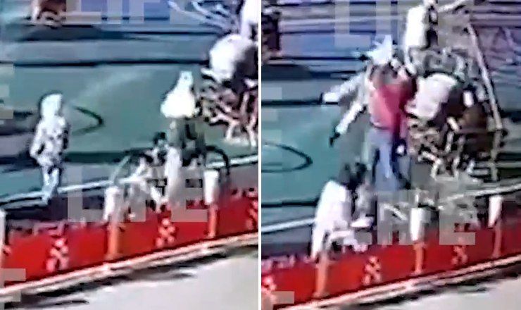 В Северодвинске Архангельской области мужчина на детской площадке швырнул на пол десятилетнего мальчика. 