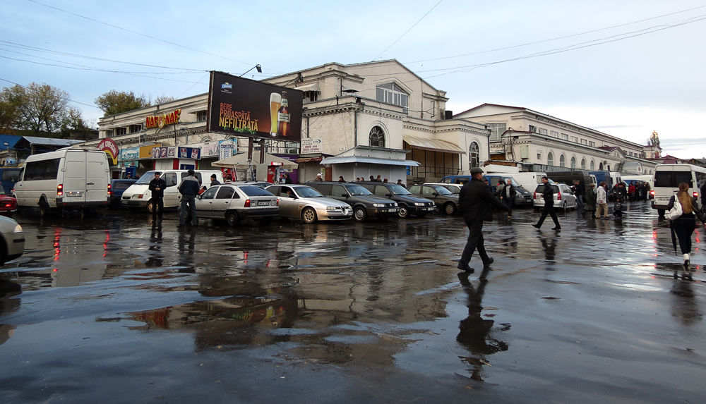 После праздников пробок стало меньше.