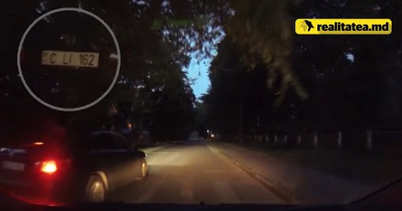 Видео было заснято на улице Спрынченоайя, район Телецентр.