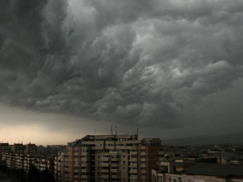 Vremea cea mai rea urmează să afecteze Serbia, vestul României, Ungaria, estul Slovaciei și sud-vestul Ucrainei,