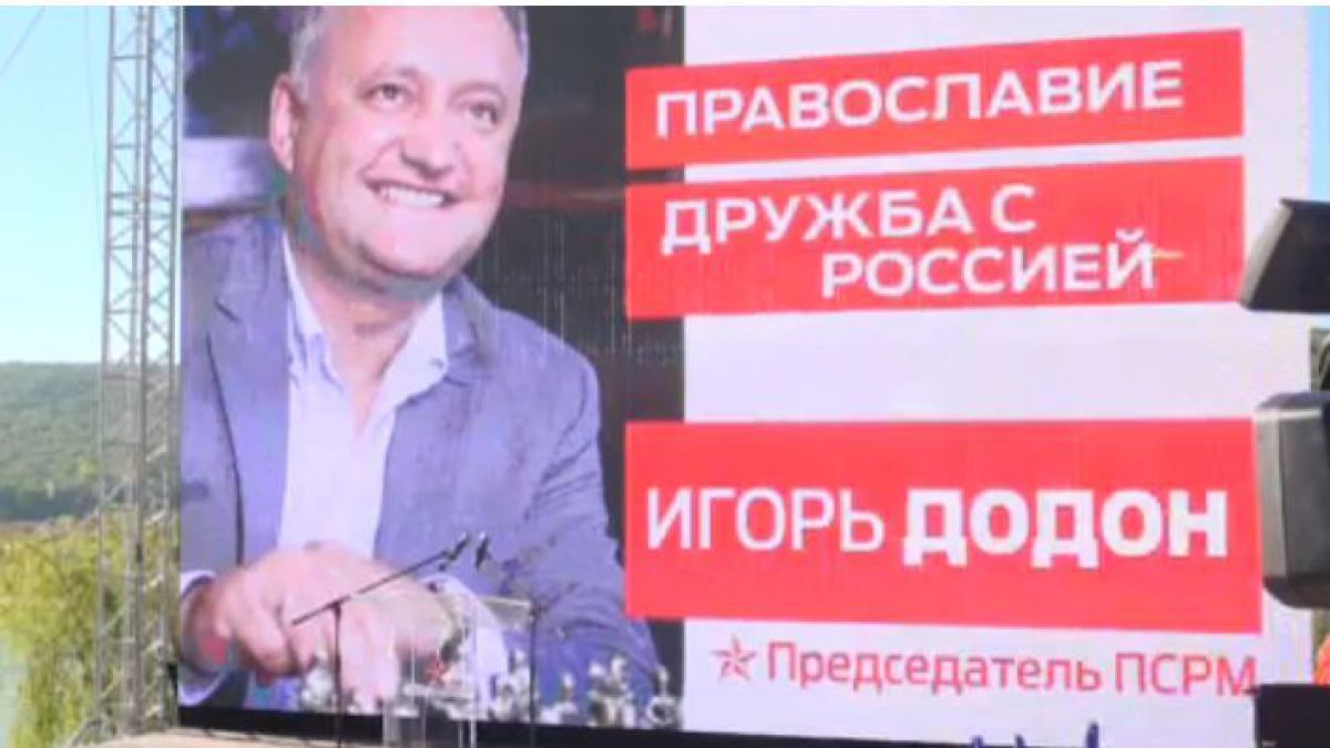 Victoria candidatului pro-rus la alegerile prezidențiale din Republica Moldova este surprinzătoare.