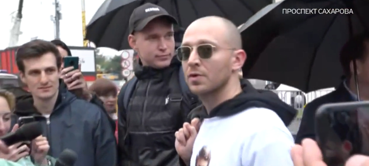 Рэпер Оксимирон пришел на протест в Москве: У всех есть точка кипения