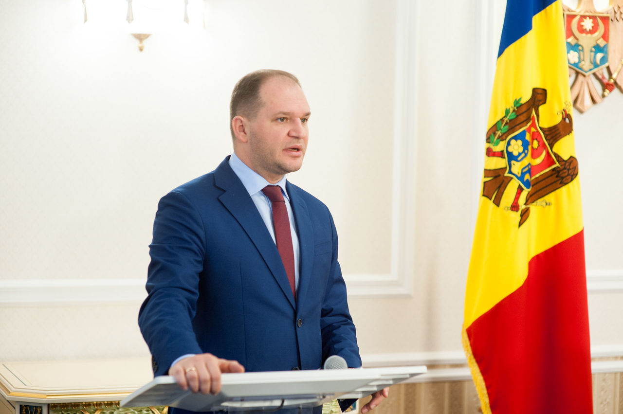 Лидер фракции Партии социалистов в Кишиневском муниципальном совете Ион Чебан.