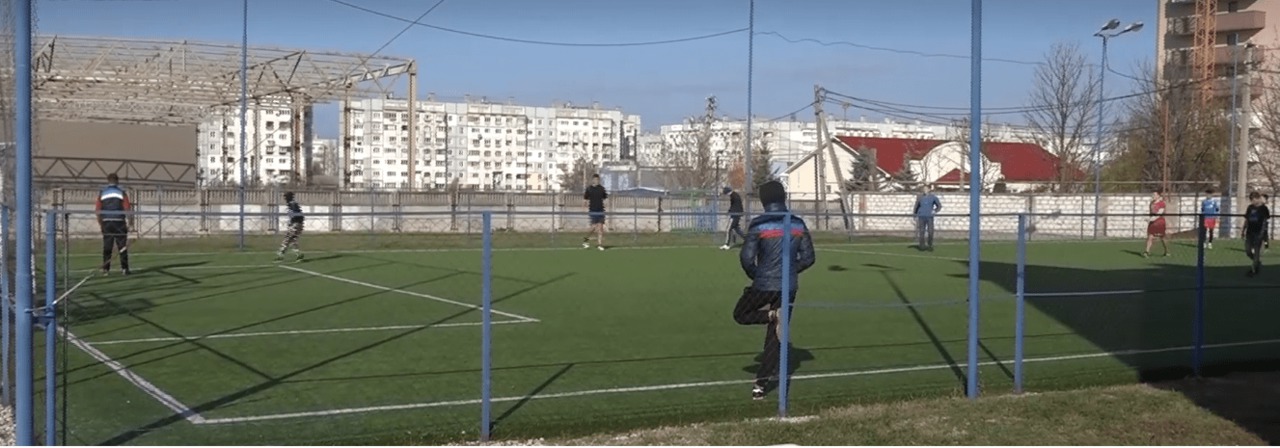 В Бельцах развивают дворовой спорт.