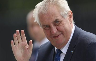 Президент Чехии Милош Земан.