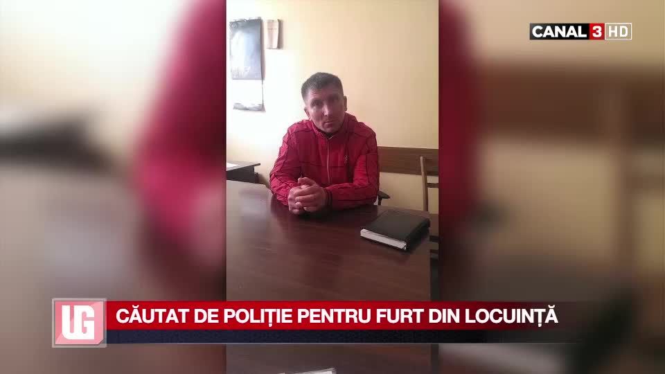 Un bărbat a pătruns pe geam într-o locuință. Este căutat pentru furt. Foto: canal3.md