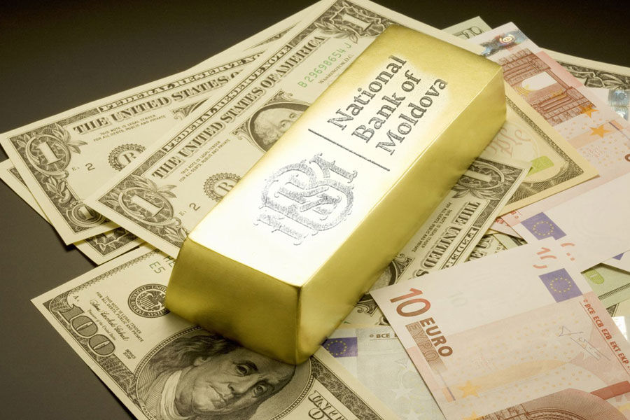 Rezervele valutare ale Moldovei s-au redus cu 100 de milioane de euro într-o lună.