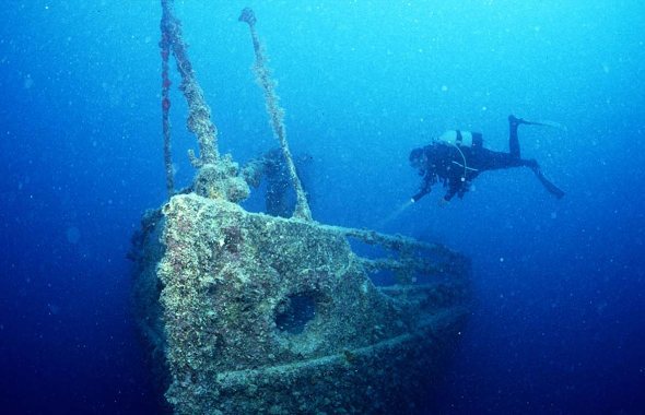 В Черном море нашли затонувший во время Великой Отечественной войны крейсер "Красная Молдавия".
