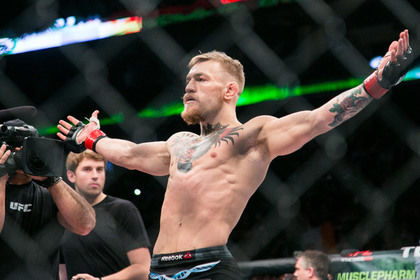Ирландский боец смешанного стиля (MMA) Конор Макгрегор.