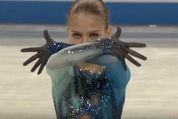13-летняя россиянка Александра Трусова.