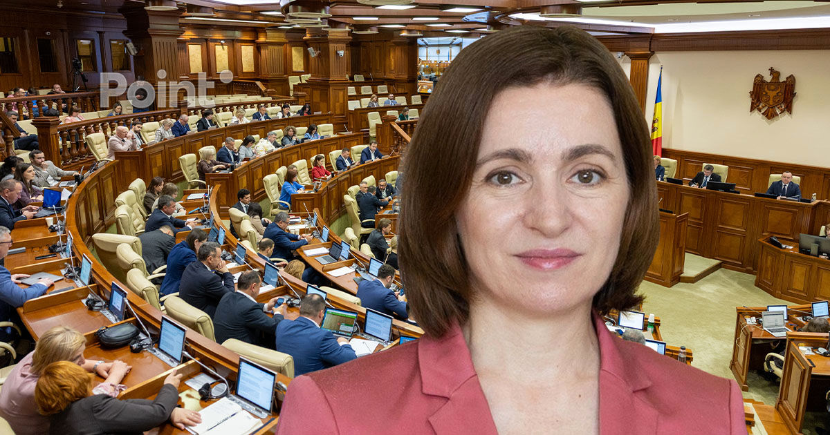 Opoziția cere audierea Maiei Sandu în Parlament.