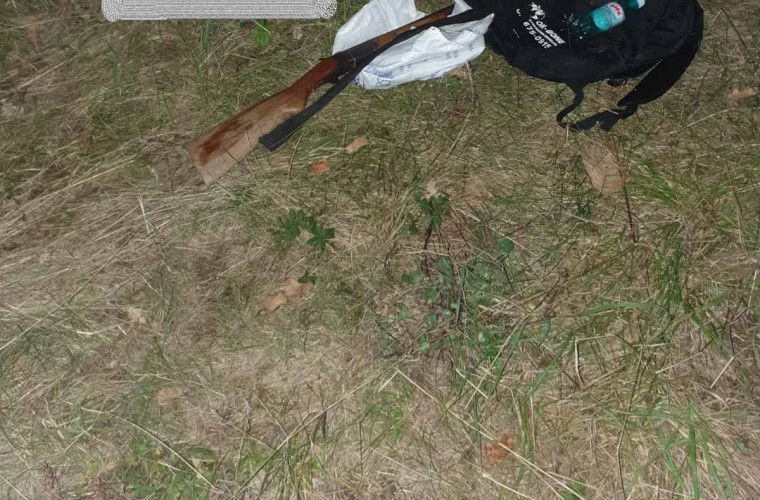 Un braconier, prins în flagrant la Călărași.