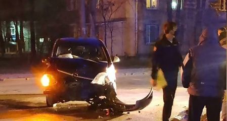 Появились детали аварии, произошедшей на улице Николае Димо в столице.
