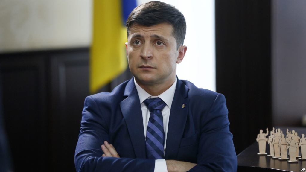 Избранный президент Украины Владимир Зеленский.