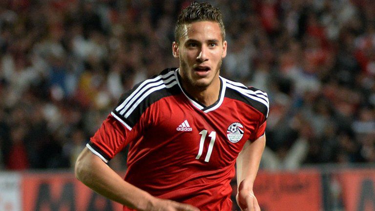Jucătorul lui Stoke City, Ramadan Sobhi. 