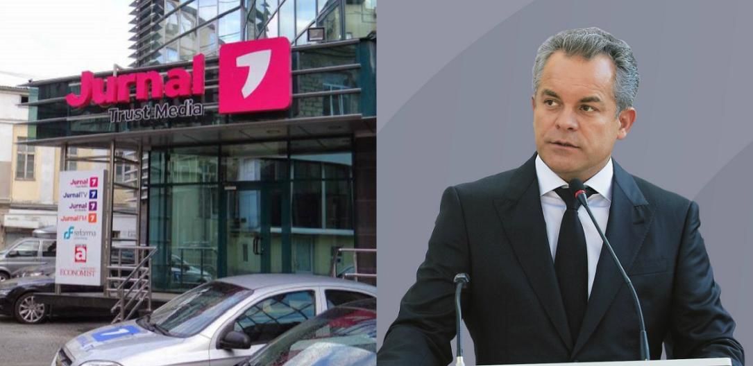 Președintele Partidului Democrat, Vlad Plahotniuc, a făcut o propunere publică pentru Jurnal TV. Foto: agora.md, canal2.md