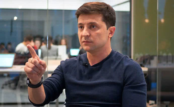 Украинский шоумен и актер Владимир Зеленский.