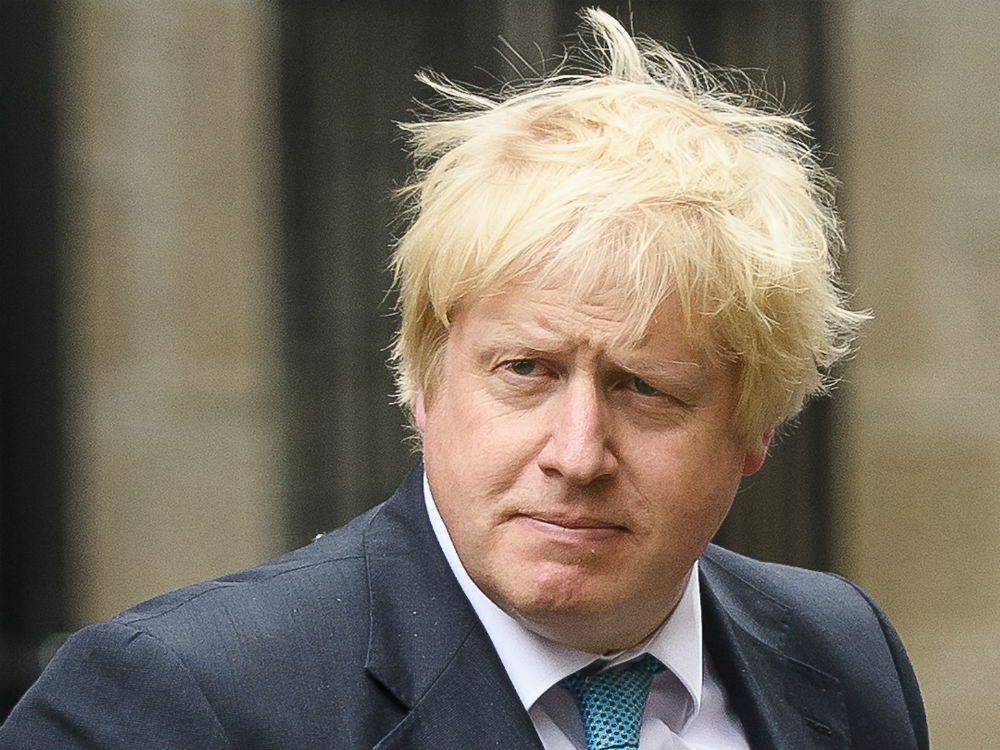 Ministrul britanic de externe, Boris Johnson.