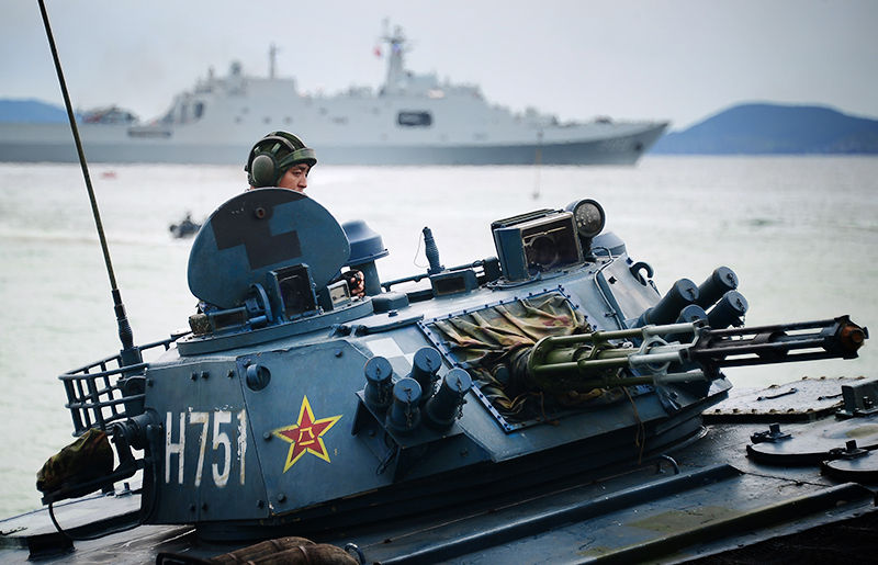 Армия Китая начала учения с боевыми стрельбами вокруг Тайваня.