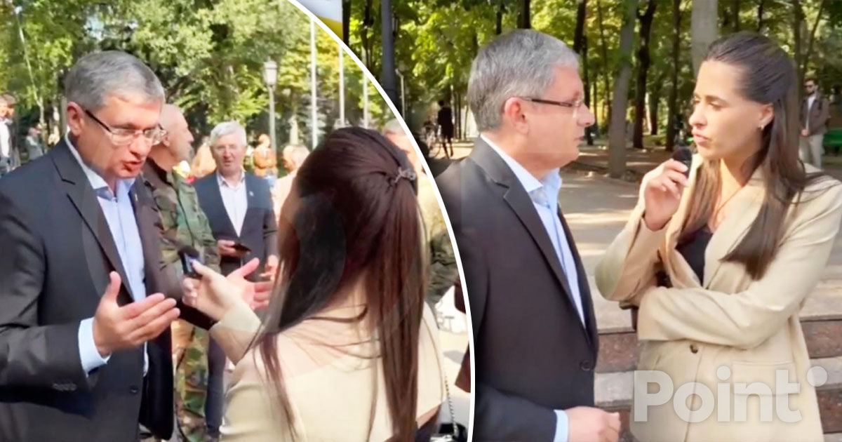 Grosu, către o jurnalistă: Nu folosiți bani murdari și nu vă stricați viața.