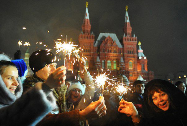 В России Новый год можно встретить 11 раз.