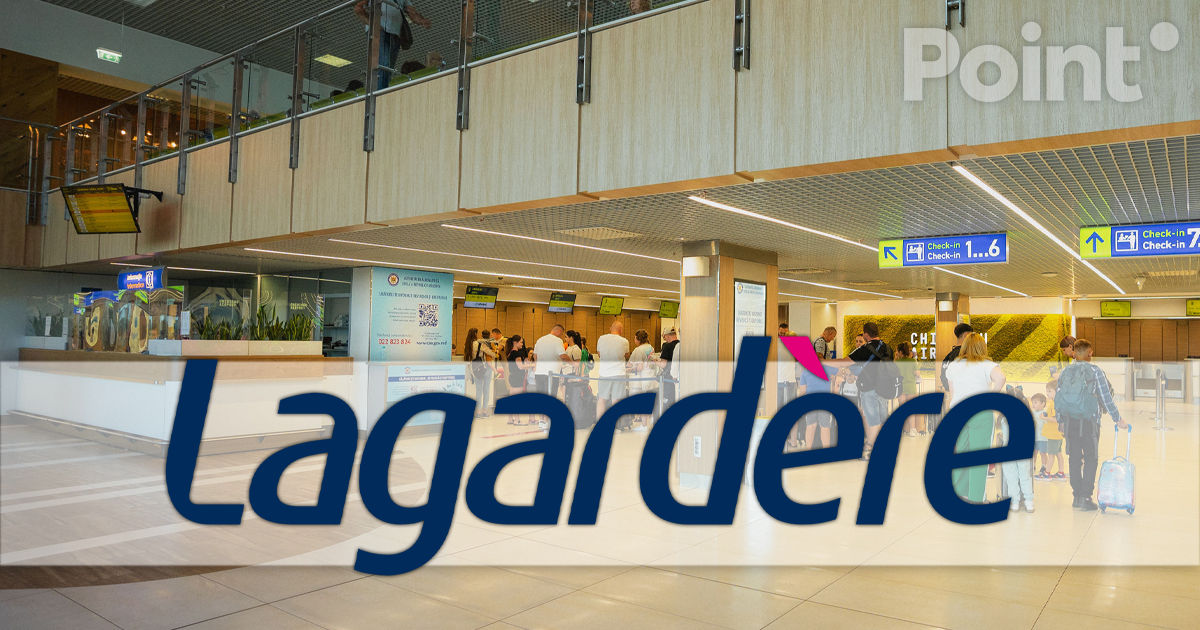 Lagardère, singurul jucător în cursa pentru spațiile comerciale de la Aeroportul Chișinău.