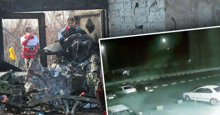В Сети появилось видео с предположительным запуском ракет по украинскому "боингу". Фото: Point.md.