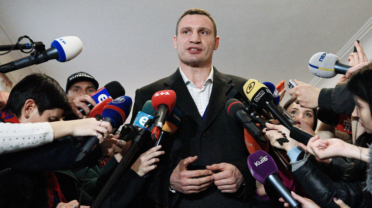 Кличко написал на Богдана заявление в полицию.