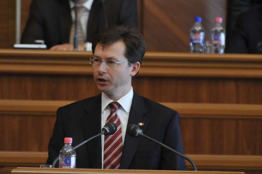 Министра финансов Вячеслав Негруца. Фото: tribuna.md