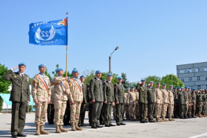 Unitatea militară de menținere a păcii din Republica Moldova, batalionul 22, a aniversat astăzi 13 ani de la înființare