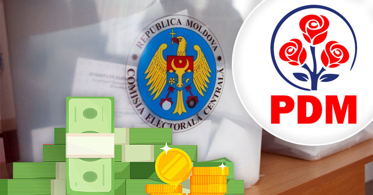 На парламентских выборах 2019 года ДПМ потратила в 28 раз больше, чем сейчас. Коллаж: Point.md