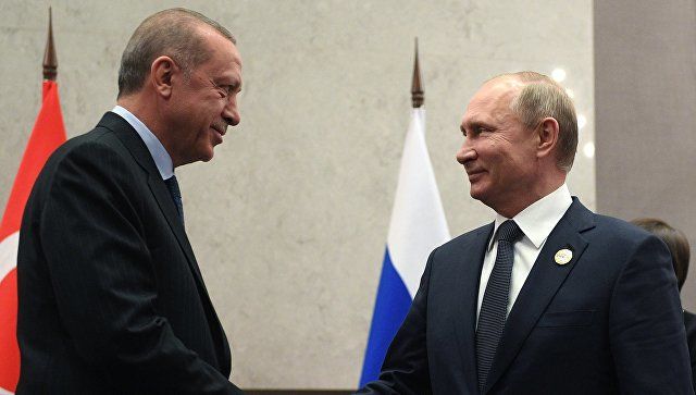 Эрдоган заявил о возможности встречи с Путиным после своего визита в Германию.
