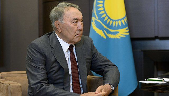 Президент Казахстана Нурсултан Назарбаев.