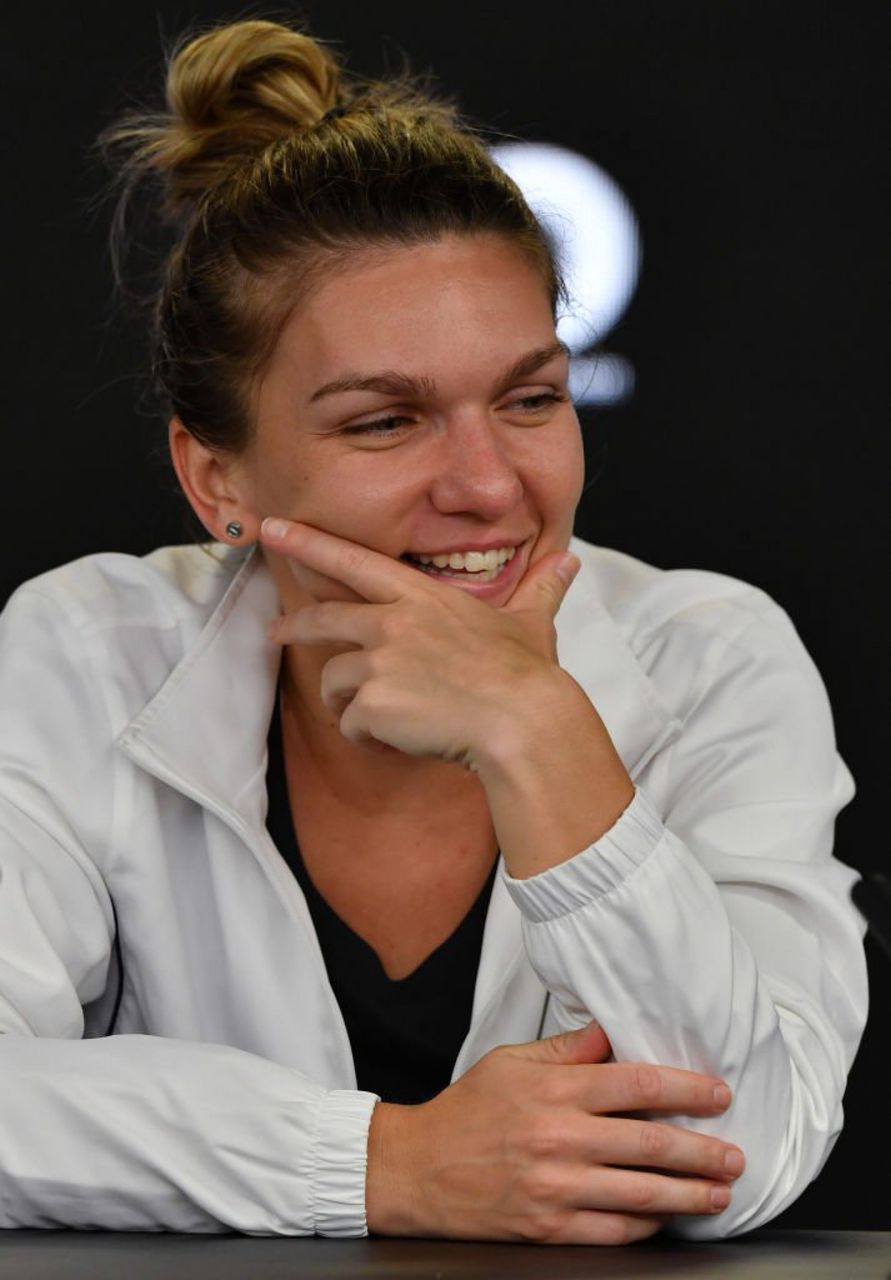 Simona Halep după ce a pierdut: Am plâns, dar acum zâmbesc