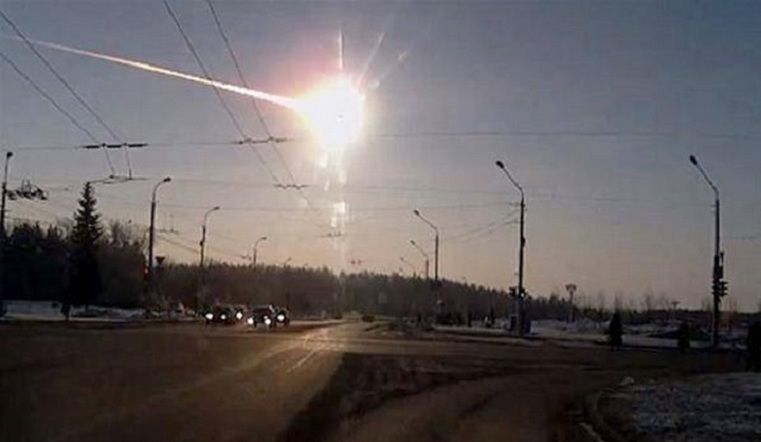 Метеориты, подобные Челябинскому, падают на Землю каждые 25 лет.