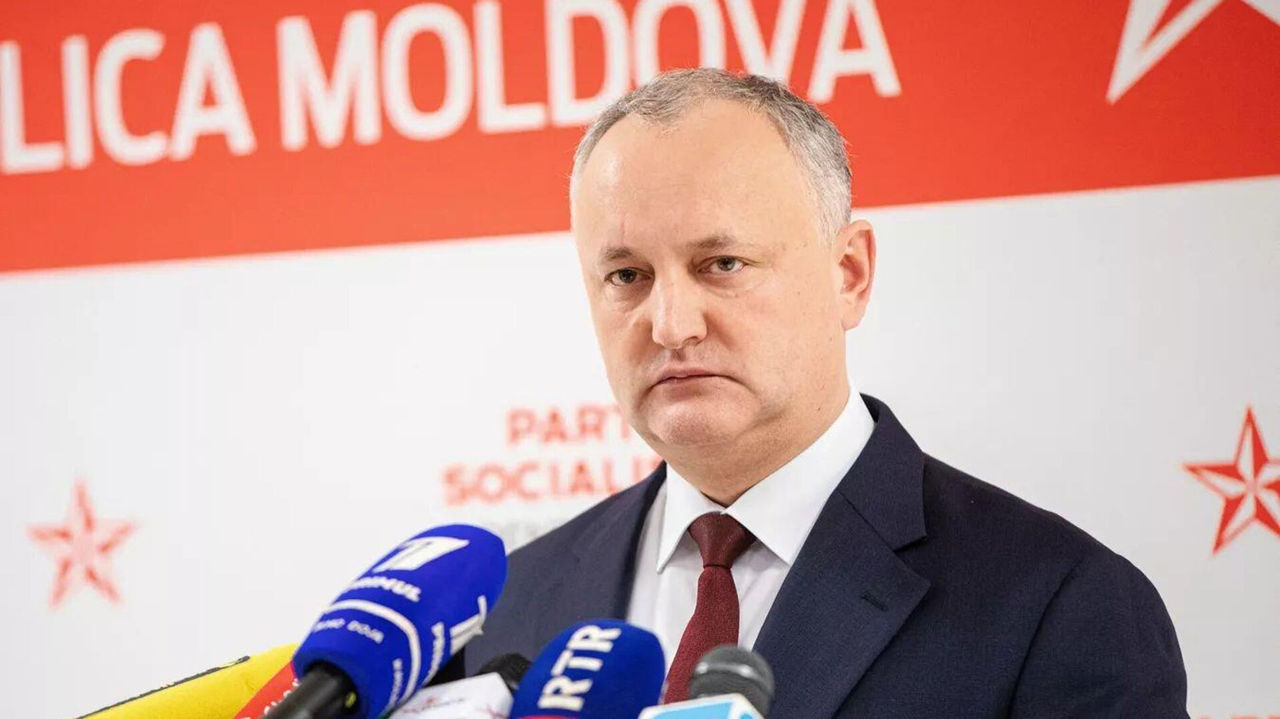 Бывший президент Республики Молдова Игорь Додон.
