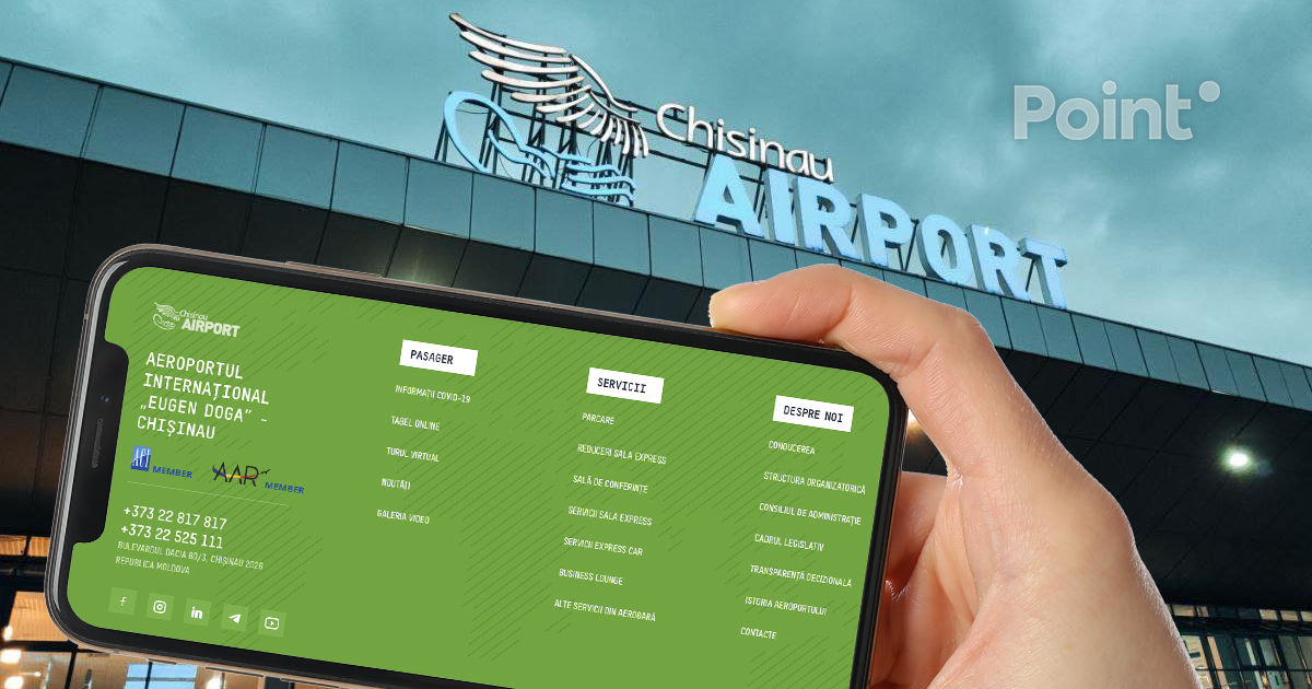Aeroportul Internațional Chișinău lansează un proiect strategic de digitalizare.