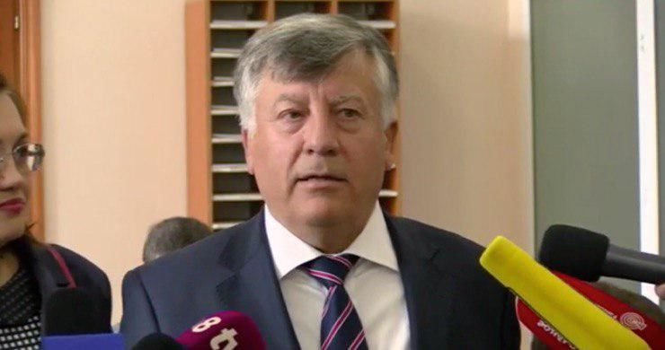 Кандидат от «Нашей партии» на пост примара муниципия Кишинев Иван Дьяков.