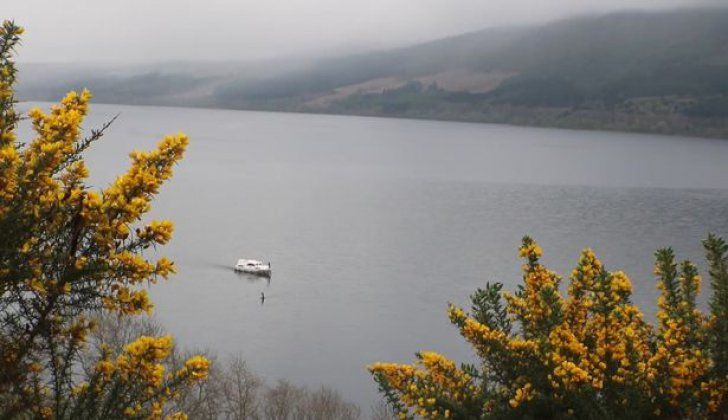 Monstrul din Loch Ness a fost văzut din nou.