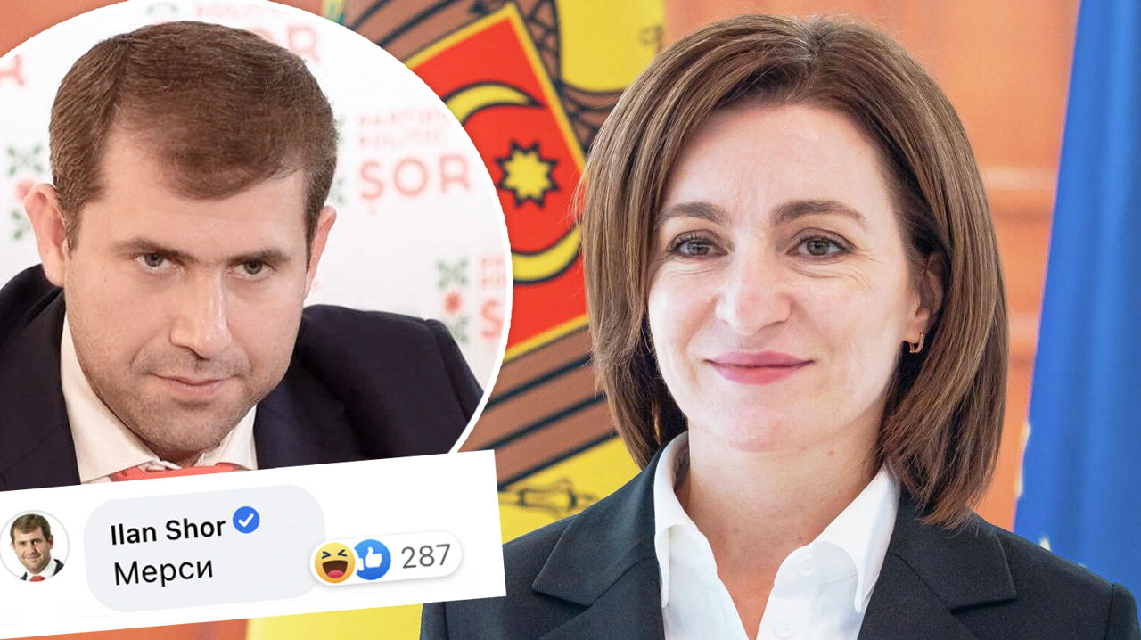 Шор поблагодарил Санду за поздравление с Песахом. Коллаж: Point.md