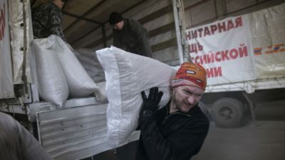 Rusia a trimis un nou convoi umanitar în estul Ucrainei.