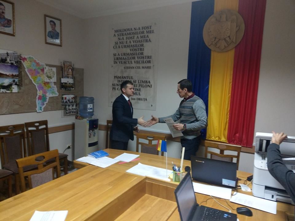 Валериу Мунтяну зарегистрирован в качестве кандидата в избирательном округе в Оргееве.