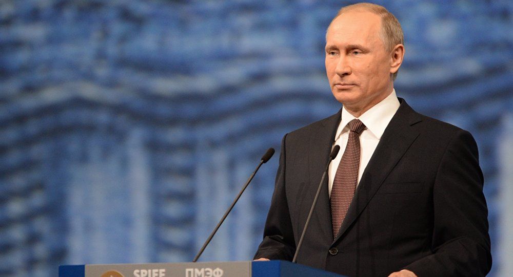 Potrivit lui Putin, țările dezvoltate de pe glob caută noi surse de creștere economică. Foto:  Sputnik/ Михаил Воскресенский