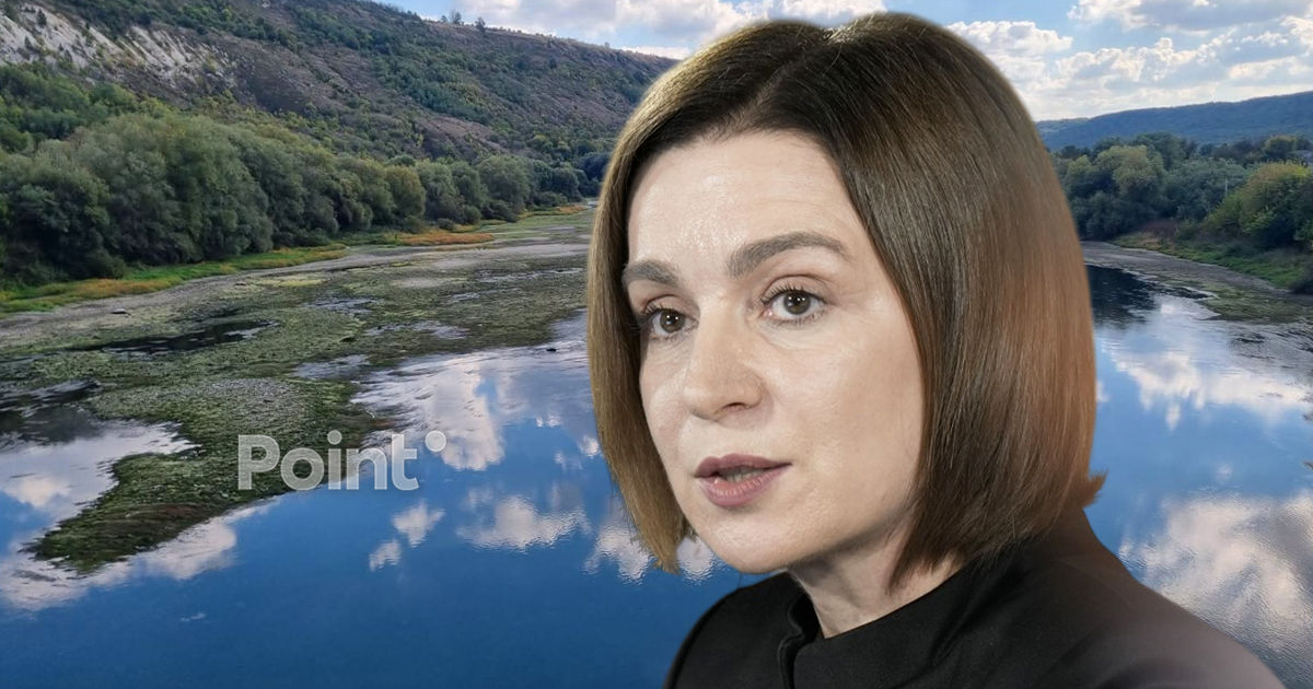 Sandu îndeamnă la pregătirea surselor alternative de apă din cauza scăderii nivelului Nistrului și Prutului.