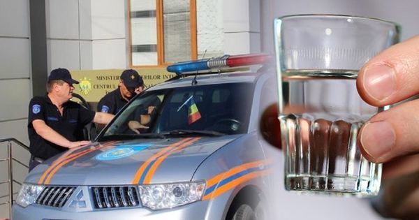 В Кишиневе пьяный молодой человек решил угнать автомобиль МВД.