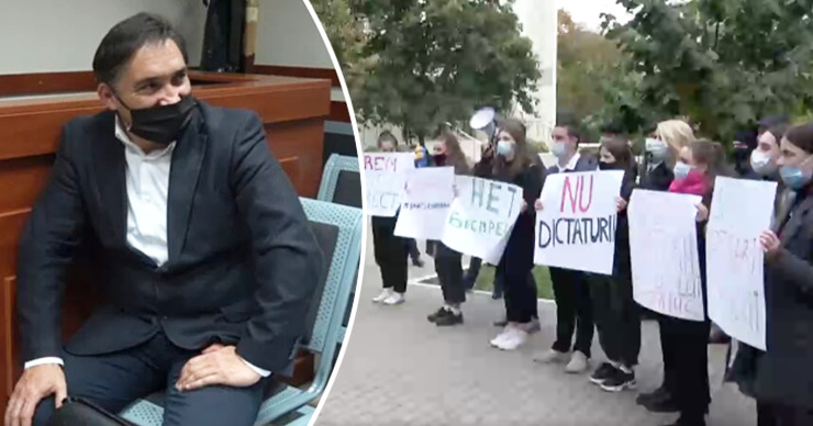 Стояногло о протесте в его поддержку: Я не знаком ни с одним депутатом. Коллаж: Point.md
