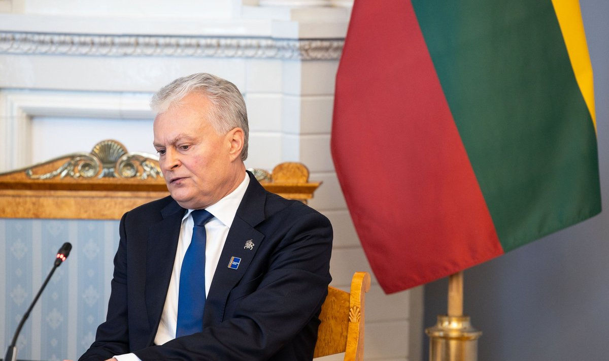 Президент Литвы Гитанас Науседа.